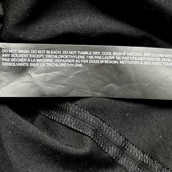 Theory Carrian H Women’s Black Short Sleeve Cotton Peplum Zip Blouse Top Sz XSP - Picture 9 of 9